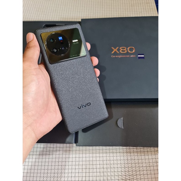 vivo x80 12/256 5g second lengkap like new