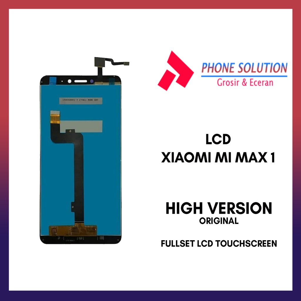 LCD Xiaomi Mi Max 1 Original 100%  Fullset Touchscreen // Supplier LCD Xiaomi - Garansi 1 Bulan