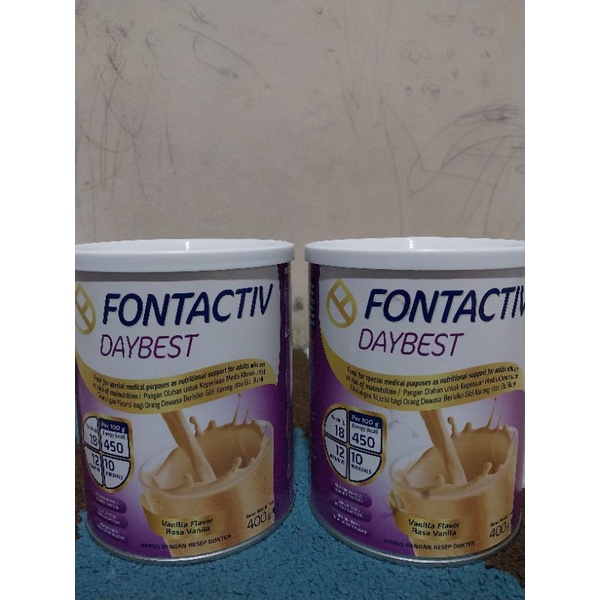 susu Diabetes FONTACTIV DAYBEST 400gr / susu Fontactiv Daybest / susu diabetes