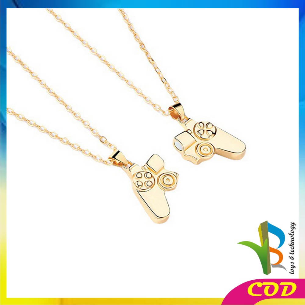 RB-K121 Kalung Couple Magnet 2 PCS / Kalung Couple Best Friend / Kalung Pasangan Pria Wanita Couple Necklace Aksesoris Wanita