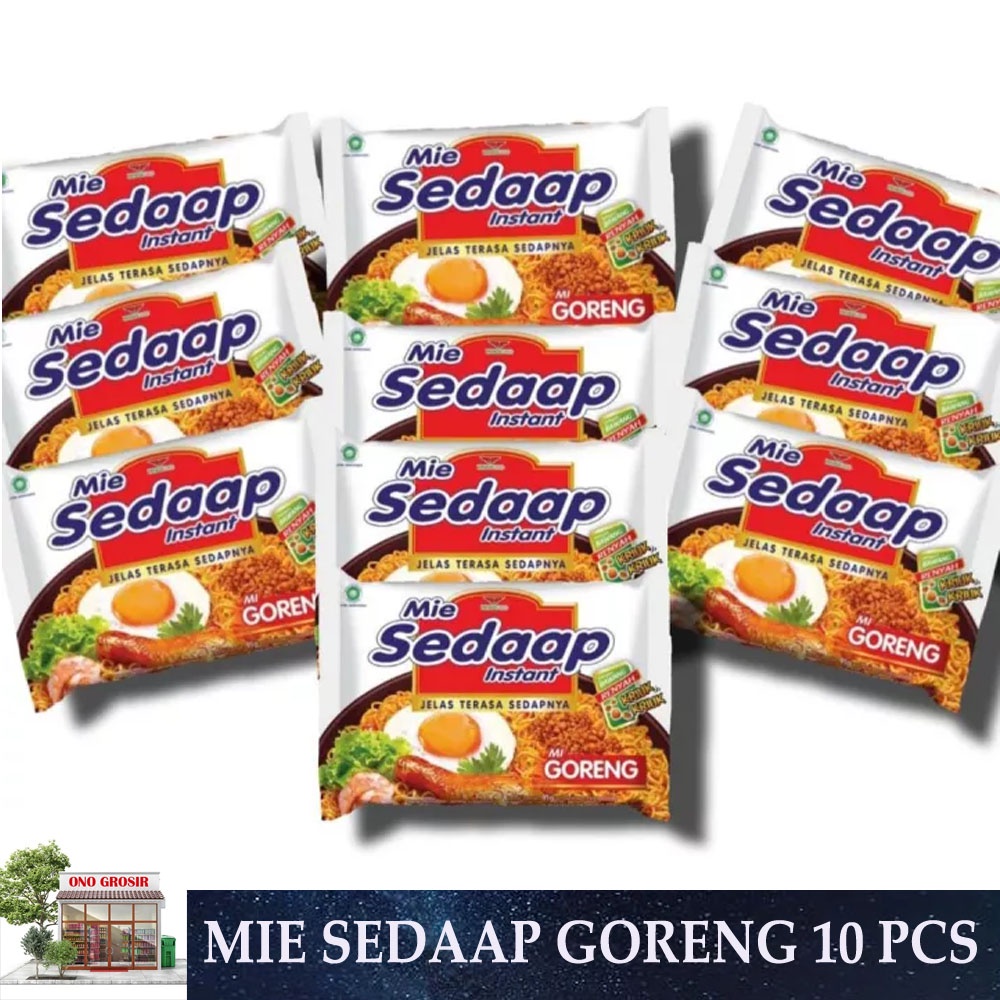 

MIE SEDAAP GORENG ISI 10 BUNGKUS / MIE SEDAAP / MIE GORENG SEDAAP