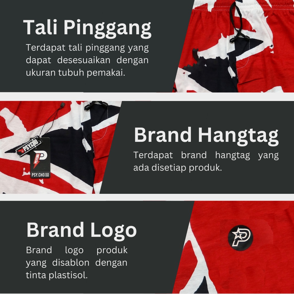BEST SELLER - Celana boxer pria bahan katun | Celana pendek pria wanita | Swimwear katog kolor motif