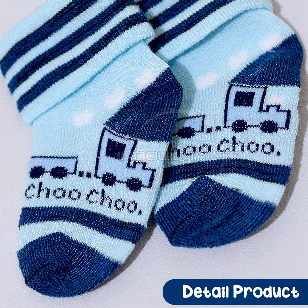 3 Pcs Kaos Kaki Bayi [BISA COD] Kaos Kaki Bayi Laki laki Kaos Kaki Bayi Perempuan Kaos Kaki Bayi Baru Lahir Kaos kaki Bayi Karakter Alas Kaki Bayi Sepatu Bayi Foot Cover Baby Socks BY-56-FC