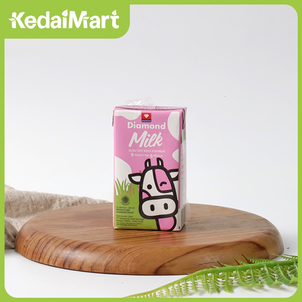 

Diamond Milk UHT Strawberry 125 ml