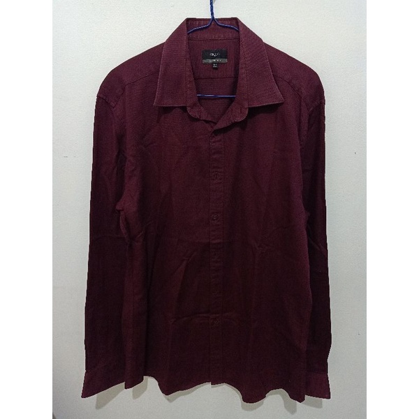 Preloved Kemeja Atasan Pria Merk Mango G2000