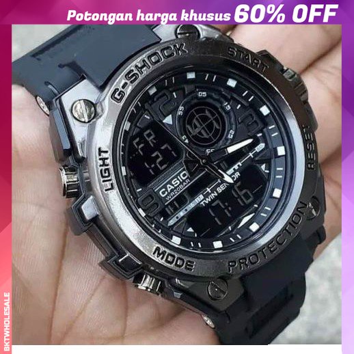 G-shock Jam Elektronik Olahraga Pria Murid Jam Panggilan Ronde Anti Air Yang Sama Casio GST8600