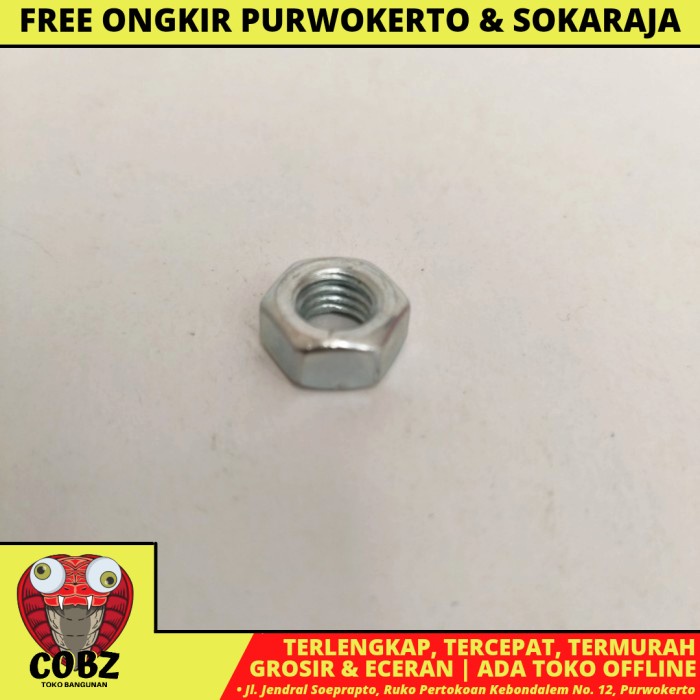 M 8/ NM MUR NUT 8 MM PER PCS