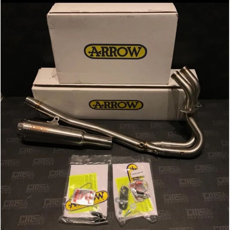 Knalpot Merk Arrow
Pro Race Full System
Ninja 250 fi 2018