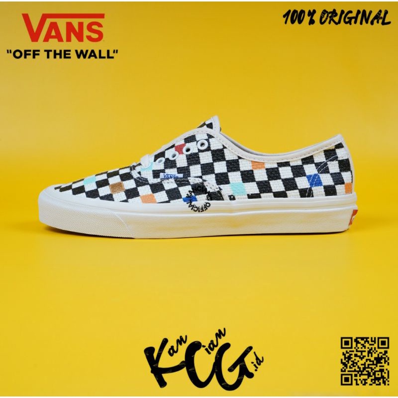 Vans Authentic Chekerboard Needle Point Original 100% Bnib