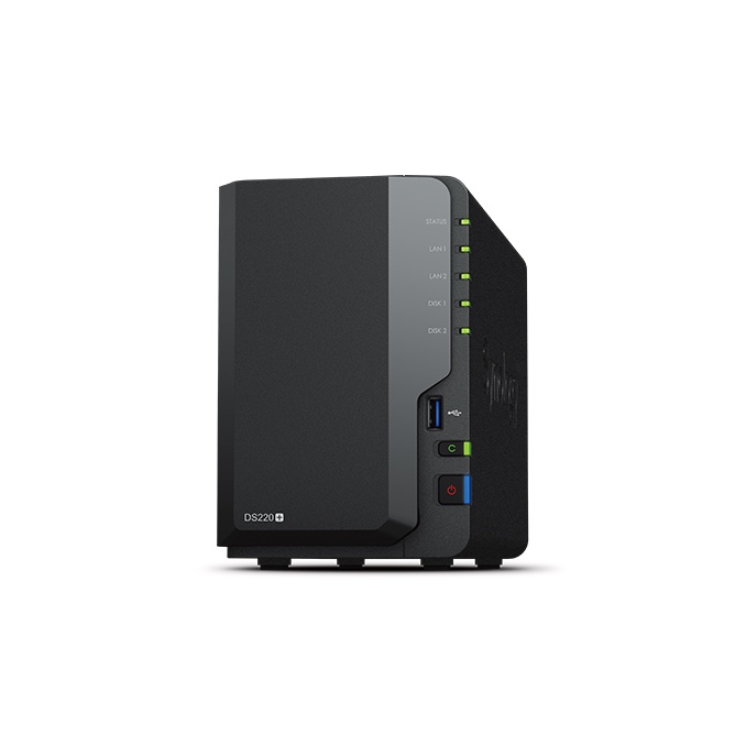 SYNOLOGY DS220+ 2 Bay NAS Diskstation Server Storage