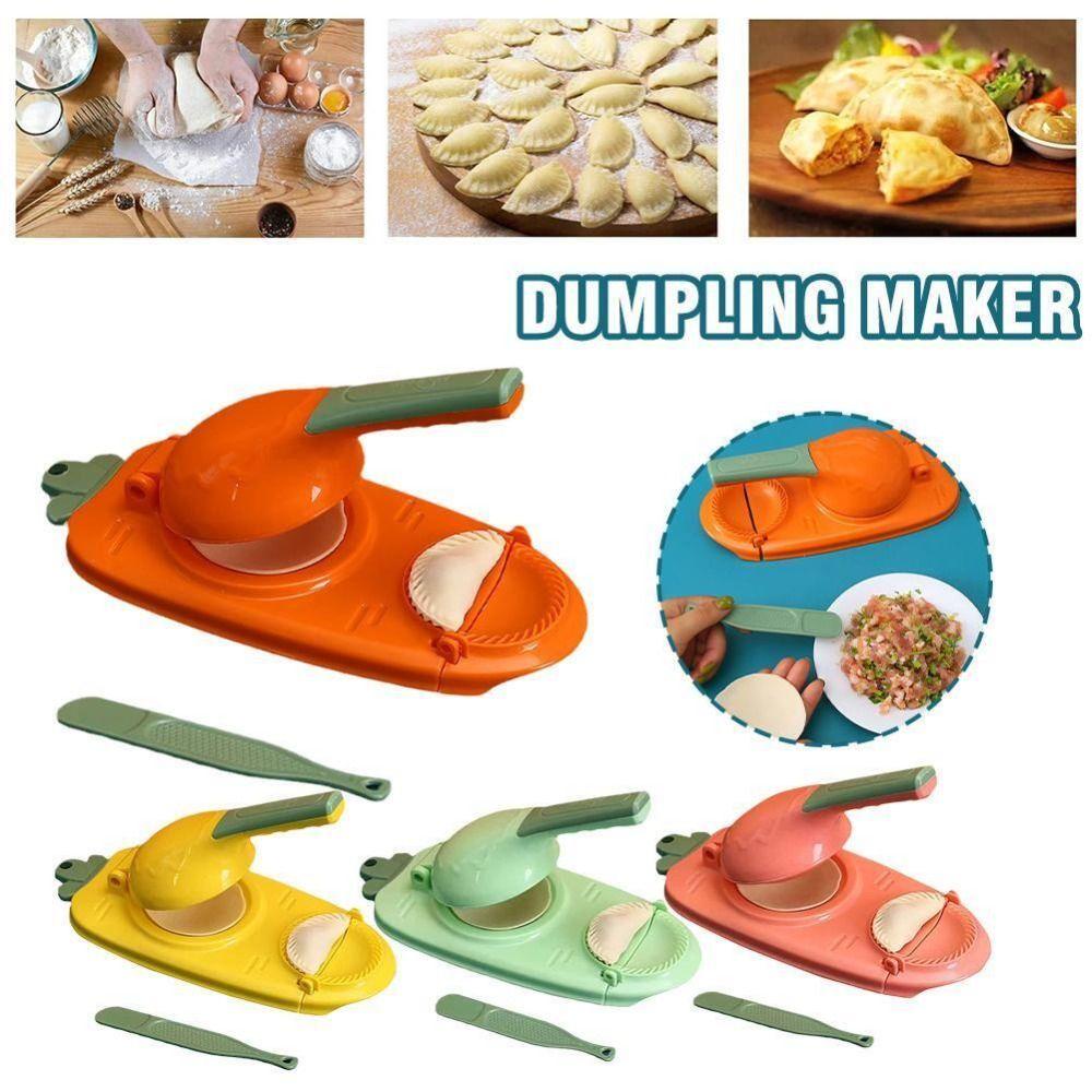 Top Dumpling Maker New Design Cetakan Bungkus Pangsit 2in1 Dumpling Skin Maker
