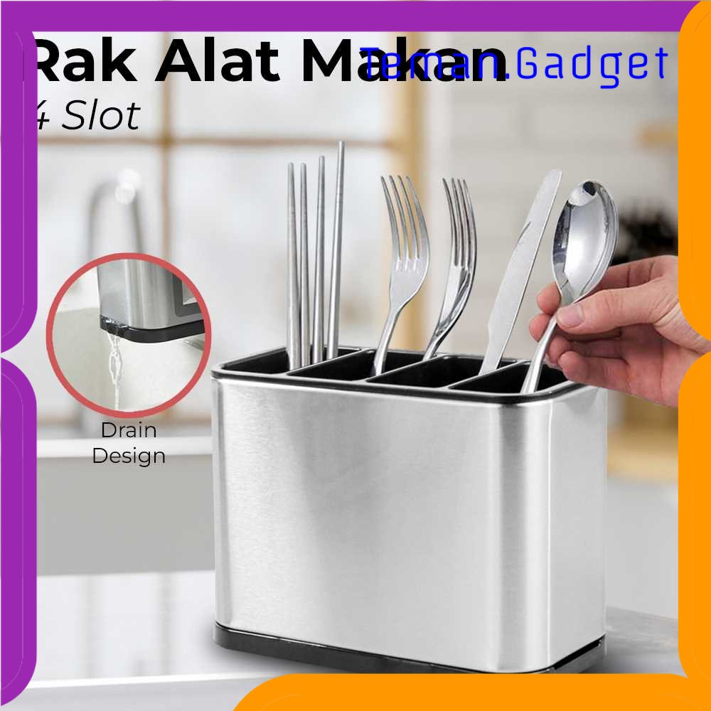 TG - DPR Gulegula Rak Alat Makan Sendok Garpu Dapur Cutlery Box Rack - H2740