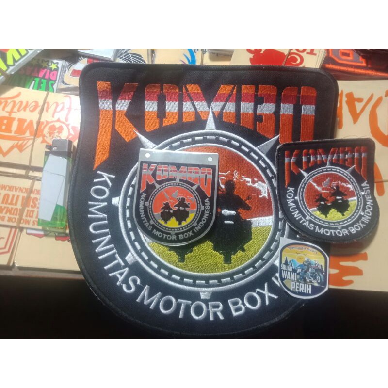 paket Emblem bordir  Peneng KOMBO