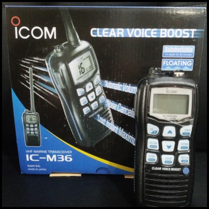 Promo Ht Icom Ic-M36 Marine Vhf Original
