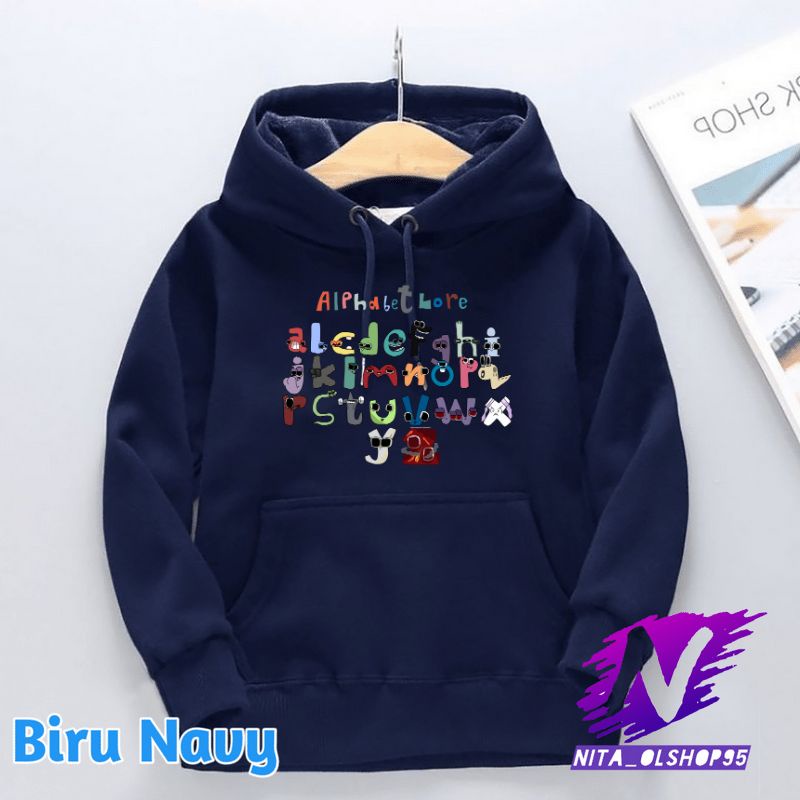 hoodie anak alphabet lore