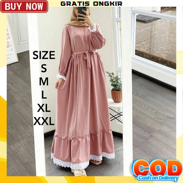 Gamus Perempuan Lebaran2023 Premium Gami Ibuk Busui Pesta Elegan Gsmis Muslim Buat Lebaran Modern Ba