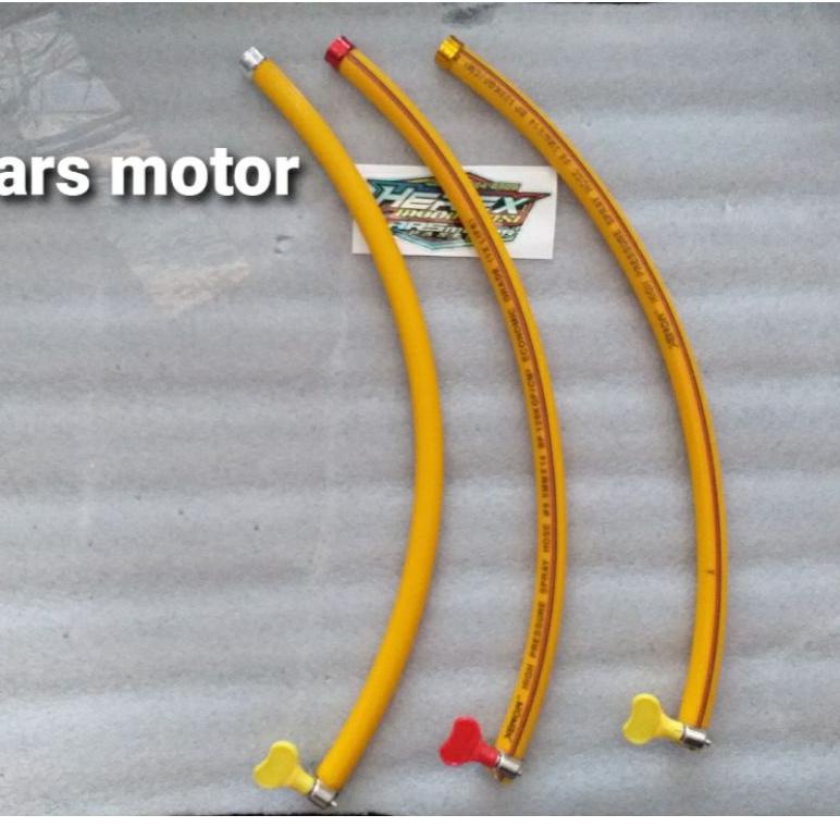 

HOT PRODUCT selang hawa mesin selang kuning plus klem plus ujung variasi 40 cm selang hawa cb gl mp tiger dll ! 852
