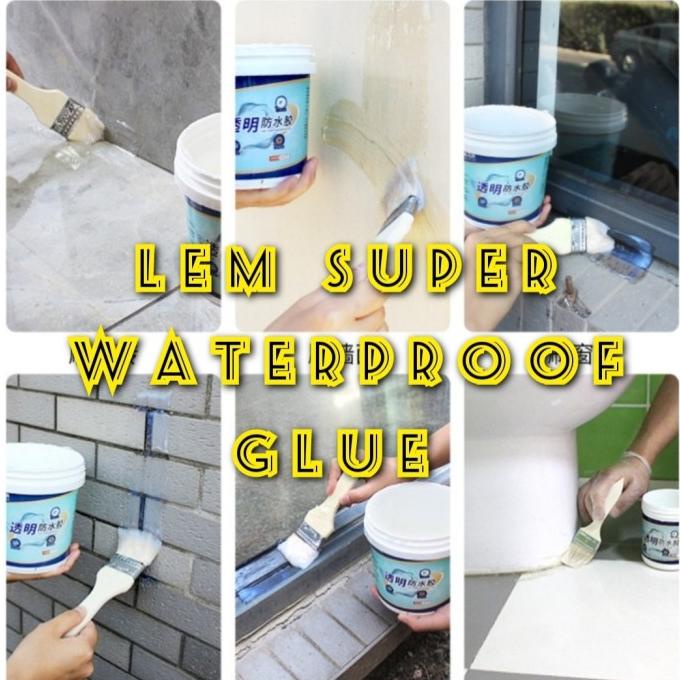 

LEM SUPER WATERPROOF GLUE / LEM ANTI BOCOR INSTAN MUDAH DIAPLIKASIN