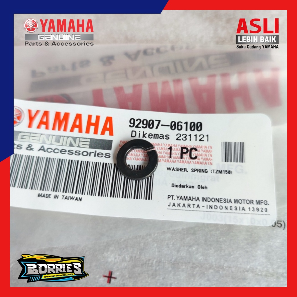 RING PER BAUT BREKET STOPLAMP RX KING ORIGINAL YAMAHA 92907-06100