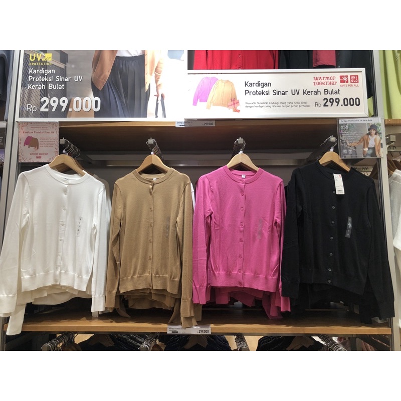 Jastip Cardigan Uniqlo UV Protection Sale Women