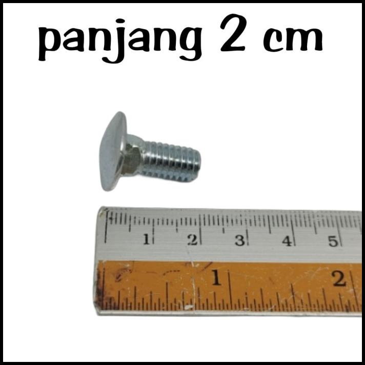 Baut Joint Tray / Baut Payung / Baut Cb 5/16 X 3/4" (2 Cm) Galvanis