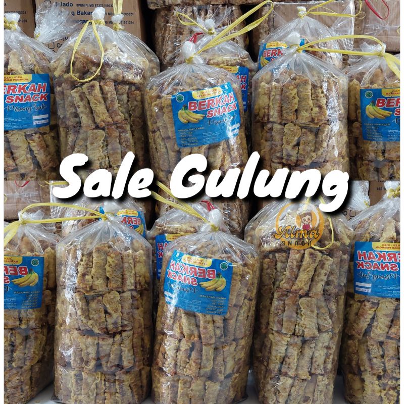 ALMA.SNACK SALE PISANG GULUNG 250gr SNACK KILOAN MURAH