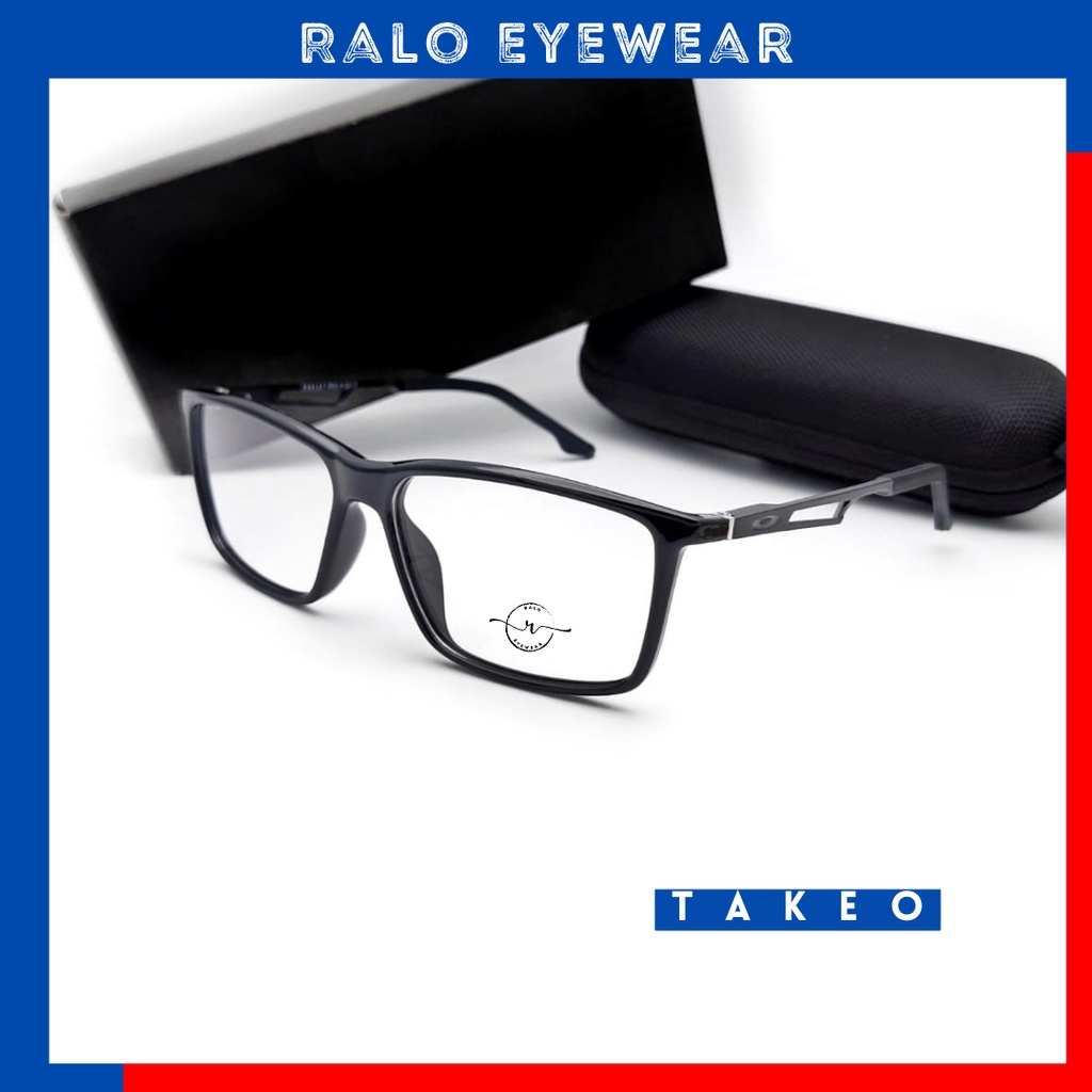 Kacamata TAKEO frame sporty pria - 3218