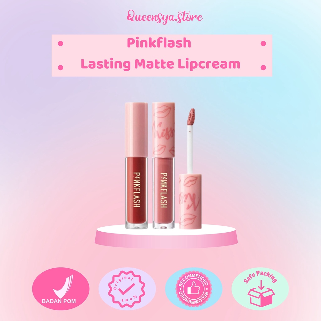Pink Flash Lasting Matte Lipcream
