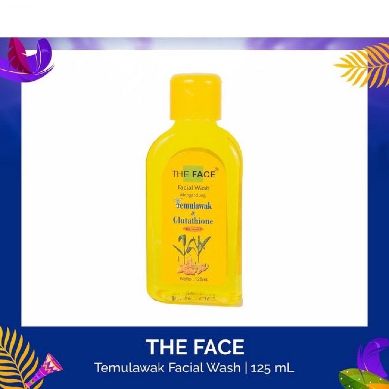 PAKET THE FACE TEMULAWAK FACIALFOAM FACIAL WASH SABUN BATANG