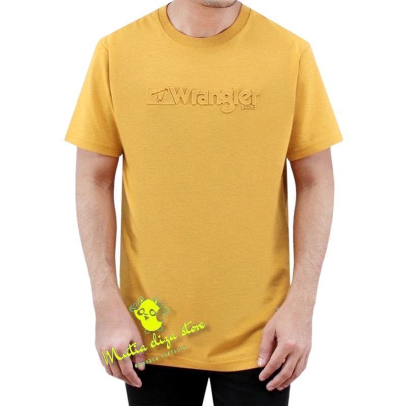 Kaos Wrangler Embos sablon timbul /WranglerTshirt /Kaos wrangler Pria /Kaos Distro