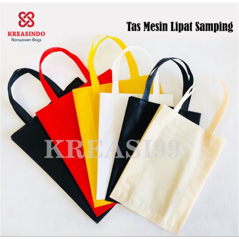 

Tas Spunbond Goodie Bag Mesin Lipat Samping 35x25x9 cm Murah.....!!!!!