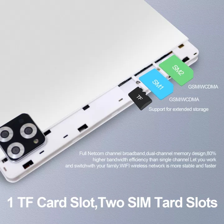 [Pembayaran COD] 2023 Galaxy S42 Tablet Android 8.1 Inch Brand Online Classroom Tablet High Performance Tablet PC