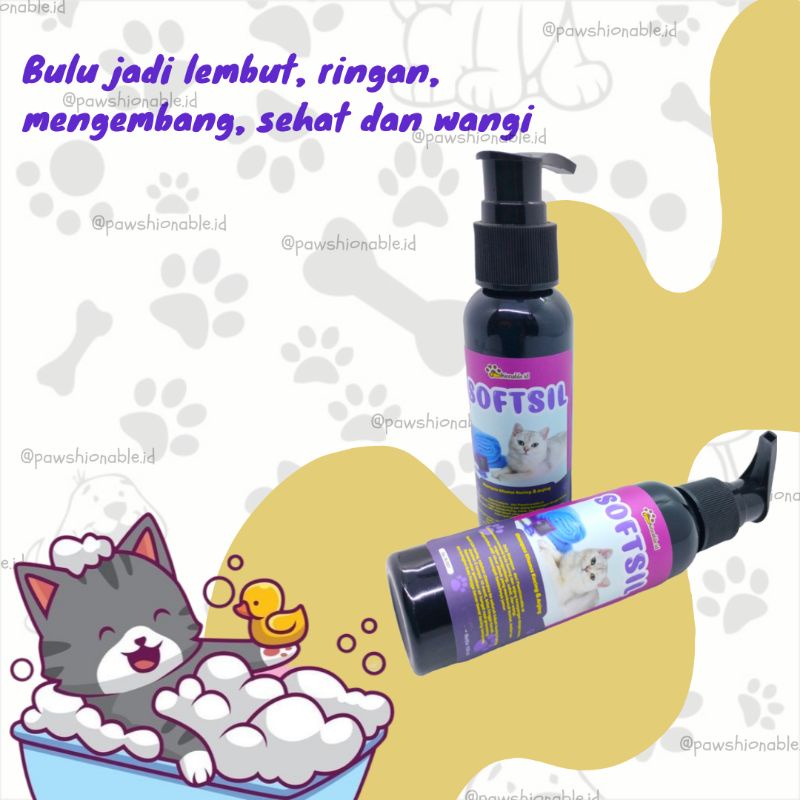 SOFTSIL Shampoo Khusus Kucing &amp; Anjing