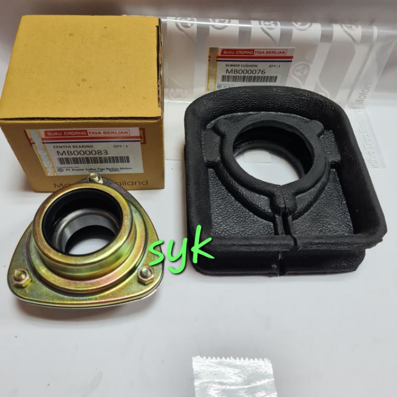 CENTER BEARING ONLY+ KARET KOPEL RUBBER CUSHION PS 100