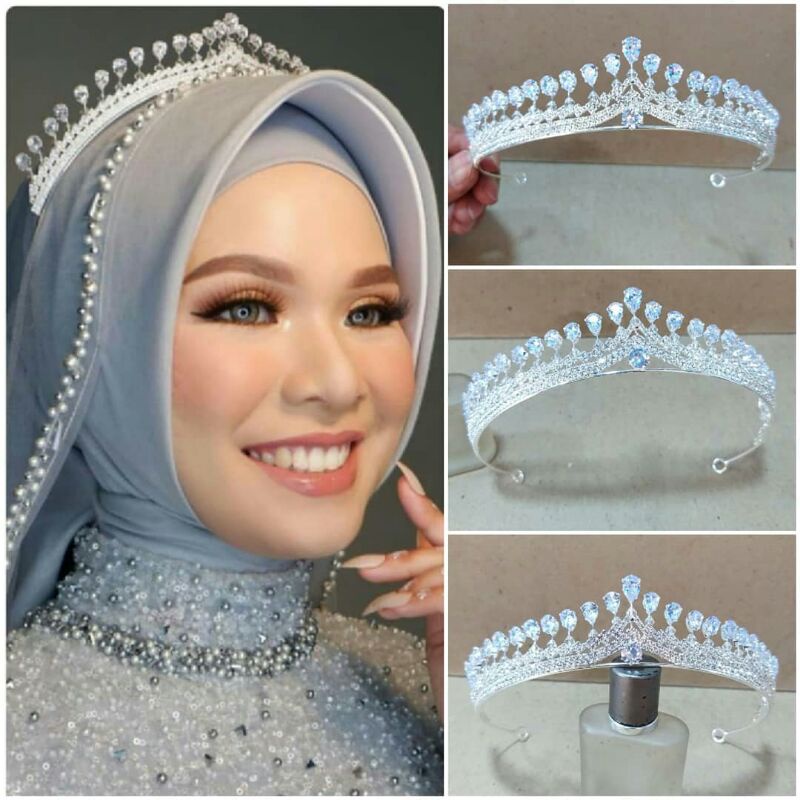mahkota zircon mahkota pengantin mahkota wedding