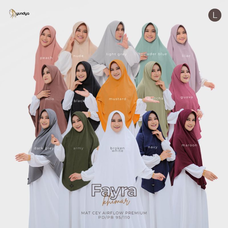 Fayra Khimar Airflow Crinkle