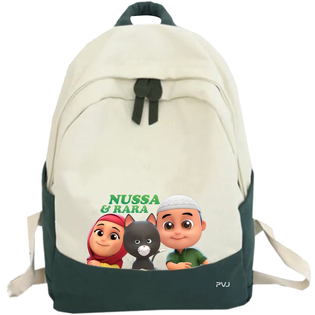 Tas Karakter Nussa dan Rara Ransel Anak Sekolah SD