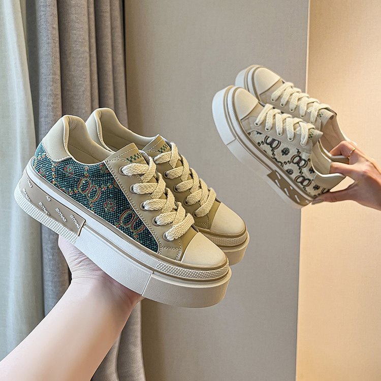 Free Box Sepatu Sneakers Wanita NS1199 Sepatu Jakarta Sneakers Import Termurah