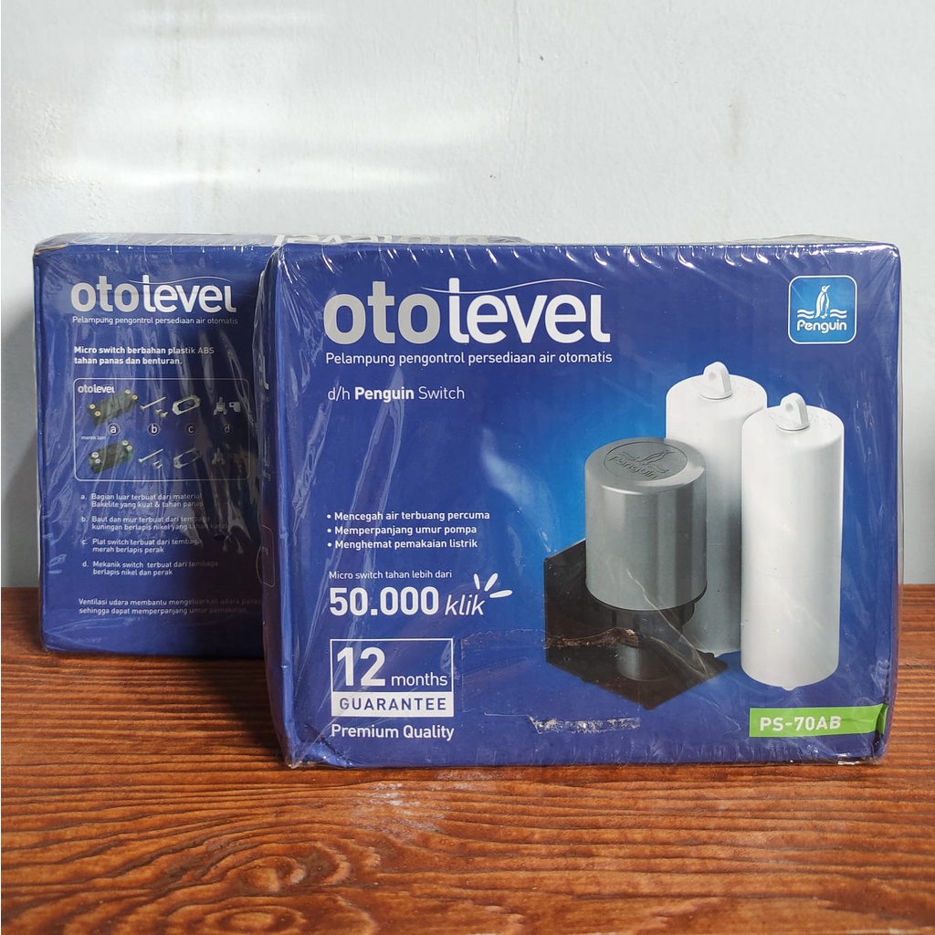 Pelampung Radar OTOLEVEL Penguin Tandon Toren Tangi Air Otomatis