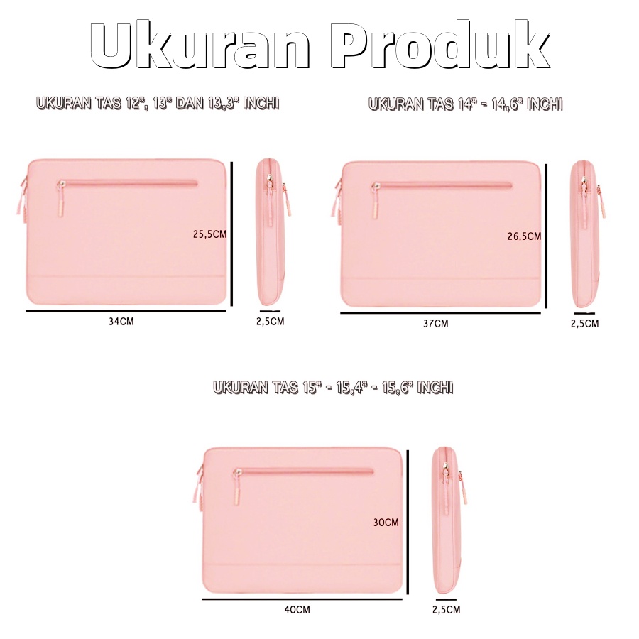 [ready stock] Tas Laptop 14 Inch D8 Laptop Sleeve 13-15 Inch Tas Laptop Waterproof Softcase Laptop COD