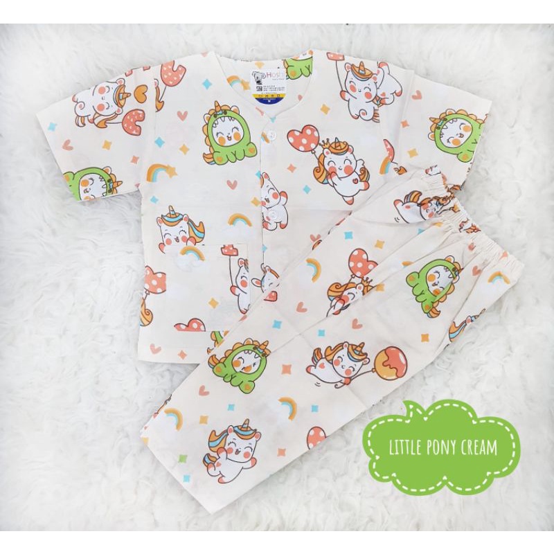 Piyama Bayi Katun usia 6-24 bulan Baju Tidur Bayi Katun