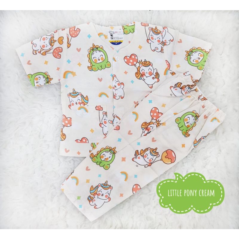 Piyama Bayi Katun usia 6-24 bulan Baju Tidur Bayi Katun