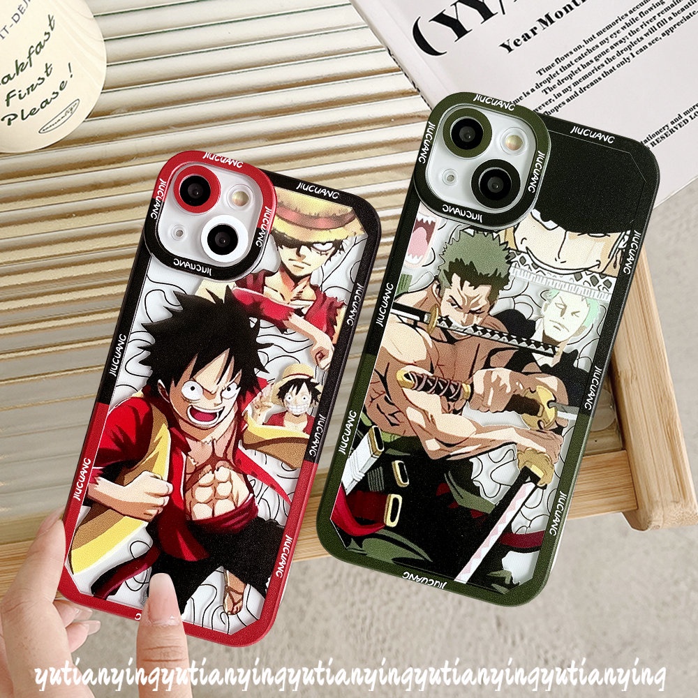 Realme C15 C25 C11 C21 C12 C31 C25s C35 C25Y C21Y C30 C20 C3 C20A GT 8Pro 8 6i 8i 9pro Plus 5i 9 5 9i 5s Cute Luffy Anime One Piece Sauron Soft Tpu Phone Case Cover