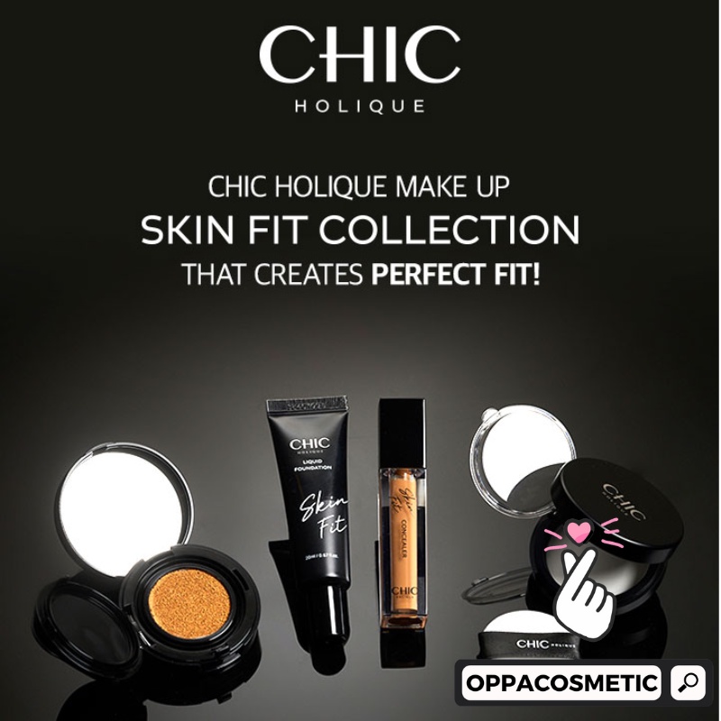 Chic Holique Skin Fit Liquid Foundation 20ml