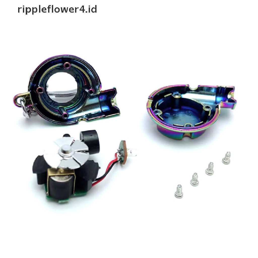 {rippleflower4.id} Gantungan Kunci Keyring Gantungan Kunci Charger TURBO Logam Chrome, Tanpa Plastik! Kompresor Spinning! ~