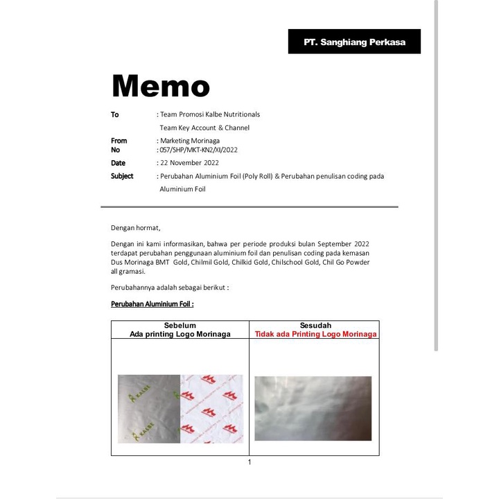 Chilkid Chilschool 1600 gr Morinaga peduli