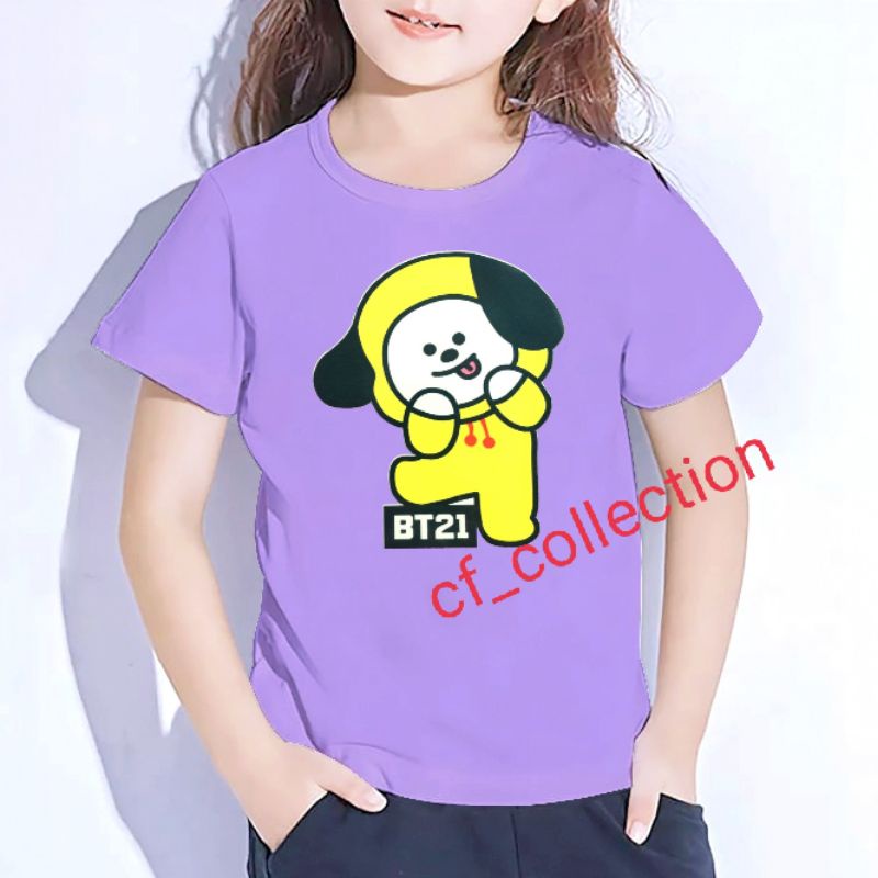 KAOS ANAK PEREMPUAN GAMBAR DFT 1 10 TAHUN