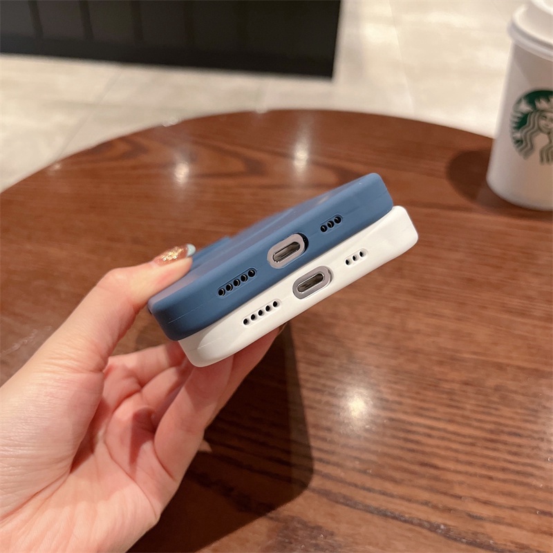 Soft case Silikon Magnetik Tahan Guncangan anti Kotor Untuk iPhone 11 Pro Max 14 Pro Max 14 Plus 13 12 Pro Max