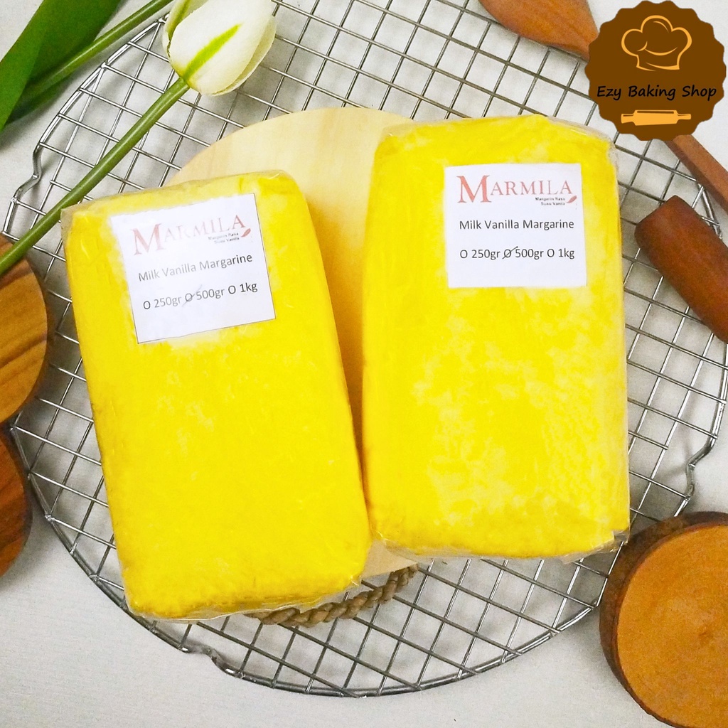 Marmila Margarine 500gr [REPACK] Mentega rasa susu vanilla