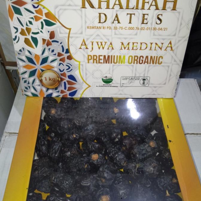 

KURMA AJWA KHALIFAH 1KG KURMA AJWA PREMIUM ORGANIC KURMA NABI RER69464S